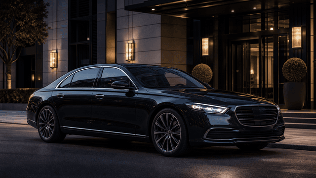 Executive airport transfer vehicle